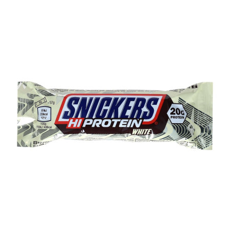 Snickers HI Protein White Chocolate Bar 57g