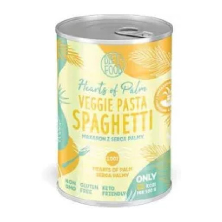 Diet Food Makaron z serca palmy spaghetti 220g puszka