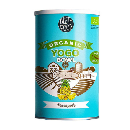 Diet Food Bio Yogo Bowl with Chia - Ananas Tuba Kraft 500g