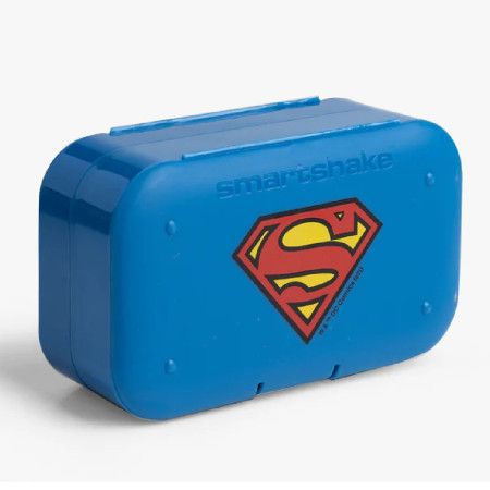 Smartshake Pill Box Organizer 2-Pack Superman