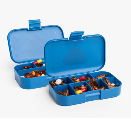 Smartshake Pill Box Organizer 2-Pack Superman