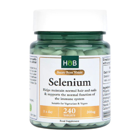 Holland & Barrett Selenium 200mcg 240 tabl.