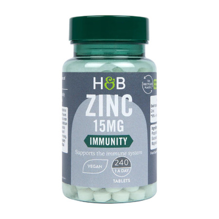 Holland & Barrett Zinc 15mg 240 tabl.