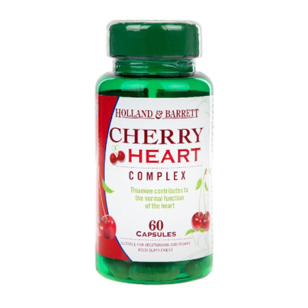 Holland & Barrett Cherry Heart 500mg 60 kaps.