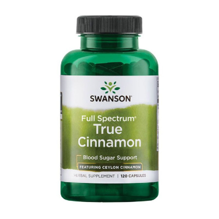 Swanson True Cinnamon 300mg 120 kaps.