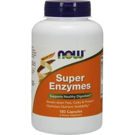 Now Super Enzymes 180 kaps.