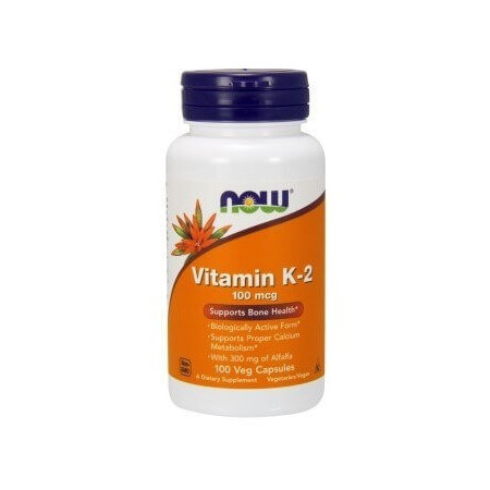 Now Vitamin K2 100mcg 100 kaps.