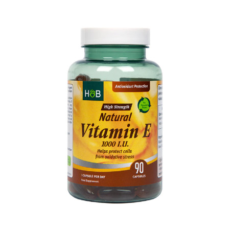 Holland & Barrett Natural Vitamin E 1000IU 90 softgels