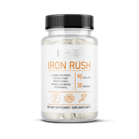 IHS Iron Rush 90 vege kaps.