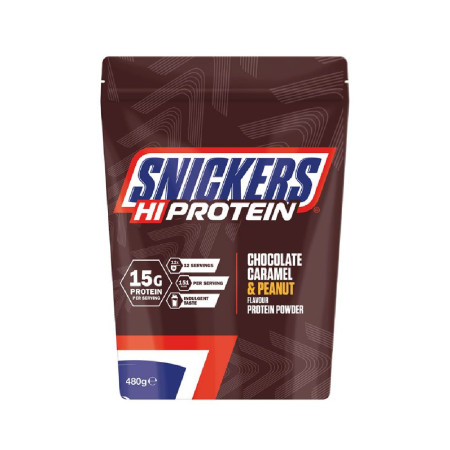 Snickers HI Protein Whey Chocolate Caramel & Peanut 480g