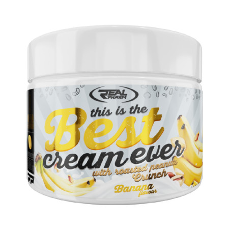 Real Pharm Best Cream Bananowy z Orzechami 500g