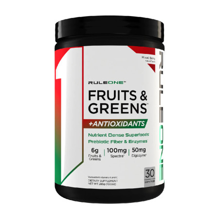 Rule 1 R1 Fruits & Greens + Antioxidants Mixed Berry 285g