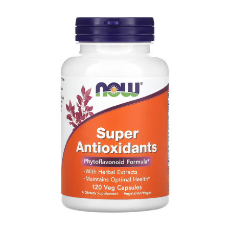 Now Super Antioxidants 120 vege kaps.