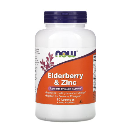 Now Elderberry & Zinc 90 lozenges.