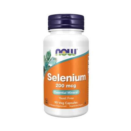 Now Selenium 200mcg 90 vege kaps.