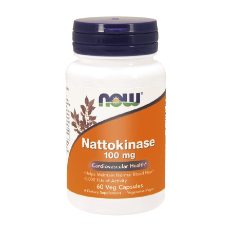 Now Nattokinase 100mg 60 vege kaps.