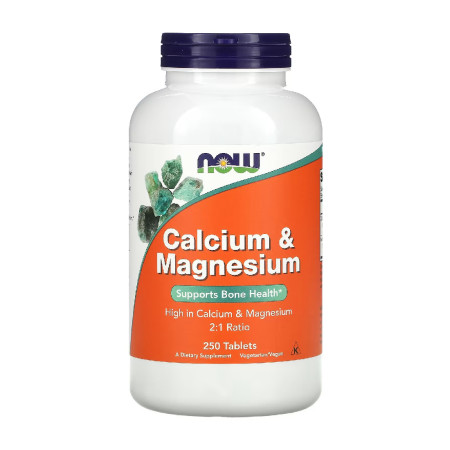 Now Calcium & Magnesium 250 tabl.