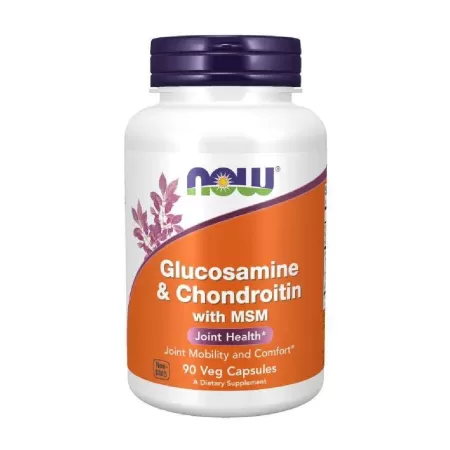 Now Glucosamine & Chondroitin with MSM 90 kaps.