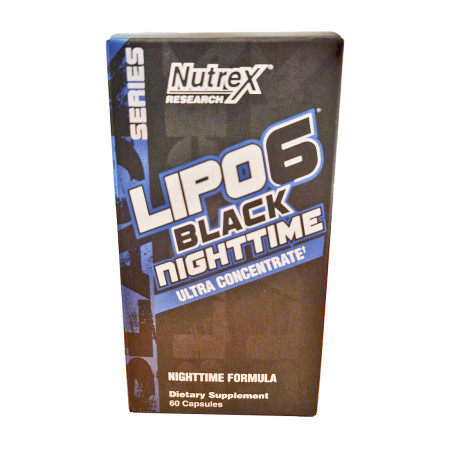 Nutrex Lipo 6 Black Night Time Ultra Concentrate 60 kaps.