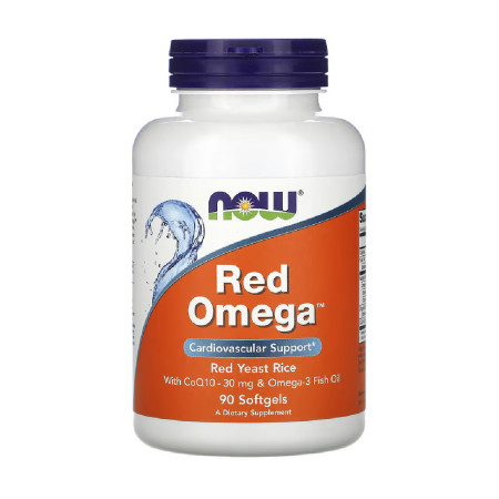 Now Red Omega Red Yeast Rice 90 softgels