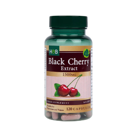 Holland & Barrett Black Cherry Extract 1500mg 120 kaps.