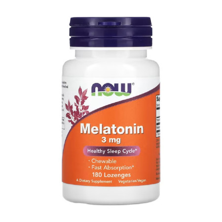 Now Melatonin 3mg 180 lozenges