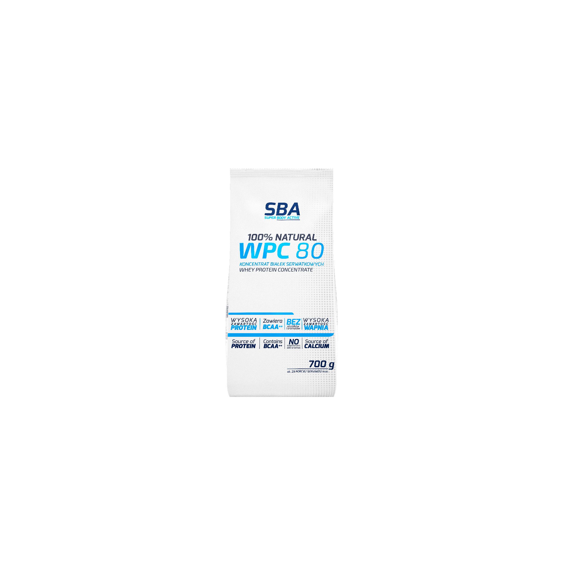 Mlekovita Sba Wpc 80 700g Naturalny Osa Sport