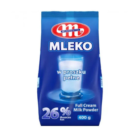 Mlekovita Mleko w Proszku Pełne 400g