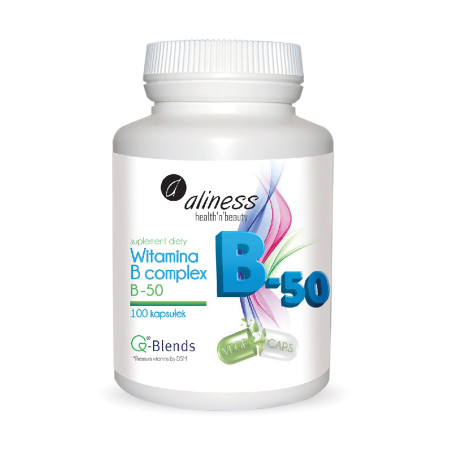 Aliness Witamina B complex B-50 VEGE 100 kaps.