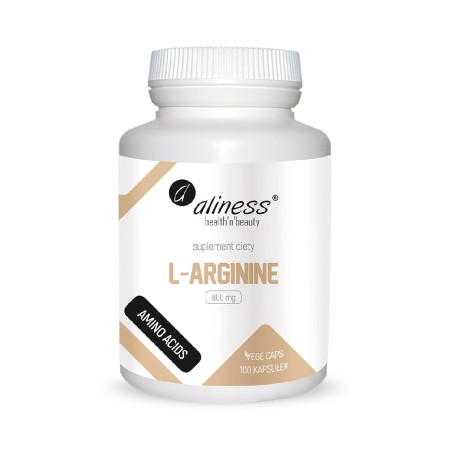 Aliness L-Arginine 800mg VEGE 100 kaps.