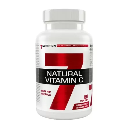 7Nutrition Natural Vitamin C 60 vege kaps.