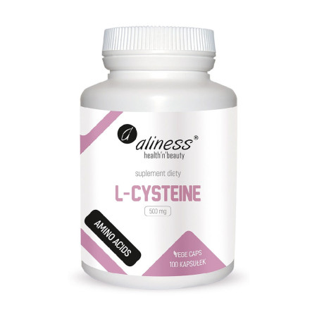 Aliness L-Cysteine 500mg VEGE 100 kaps.