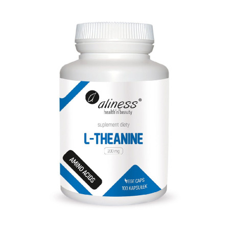 Aliness L-Theanine 200mg VEGE 100 kaps.