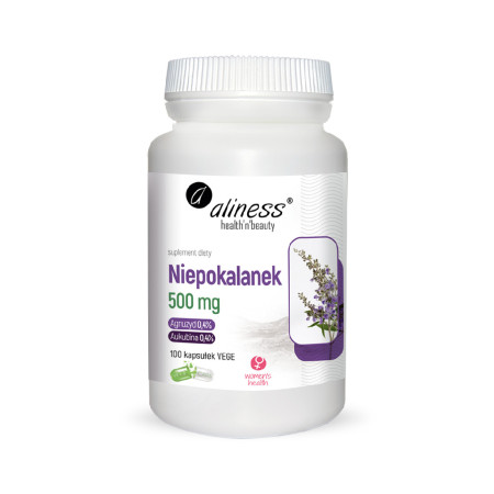 Aliness Niepokalanek 500mg (Vitex Agnus-Castus) VEGE 100 kaps.