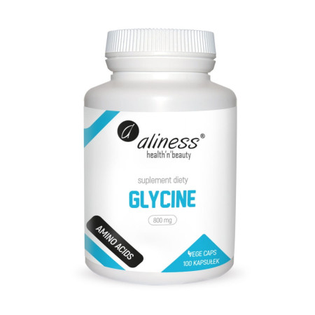 Aliness GLYCINE 800mg VEGE 100 kaps.