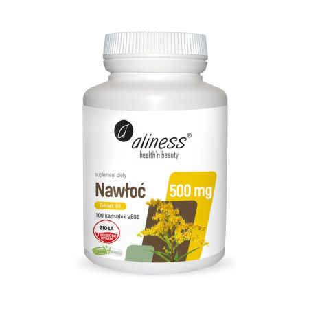 Aliness Nawłoć (Solidago Virgaurea L.) Ekstrakt 10:1 500mg VEGE