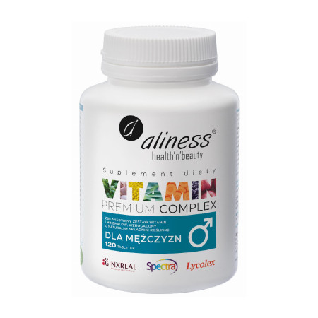 Aliness Premium Vitamin Complex dla Mężczyzn 120 tabl.