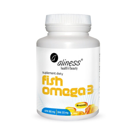 Aliness Fish Omega 3 180/120mg 90 kaps.