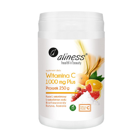 Aliness Witamina C 1000mg Buforowana PLUS 250g