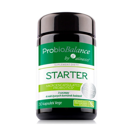 Aliness ProbioBALANCE, STARTER 4 mld. VEGE 30 kaps.