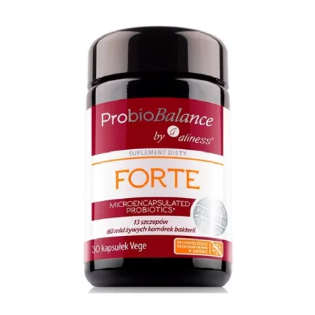 Aliness ProbioBALANCE, FORTE 60 mld. VEGE 30 kaps.