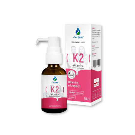 Avitale Witamina K2 (Vita MK7) 25µg Olive 30ml