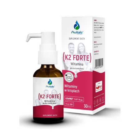 Avitale Witamina K2 FORTE (Vita MK7) 50µg Olive 30ml