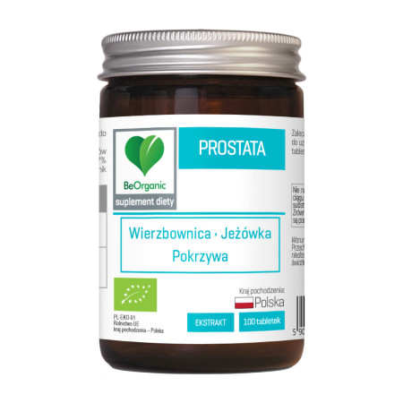 BeOrganic Prostata BIO 300mg 100 tabl.