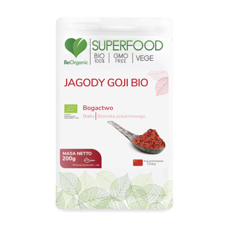 BeOrganic Jagody Goji BIO 200g