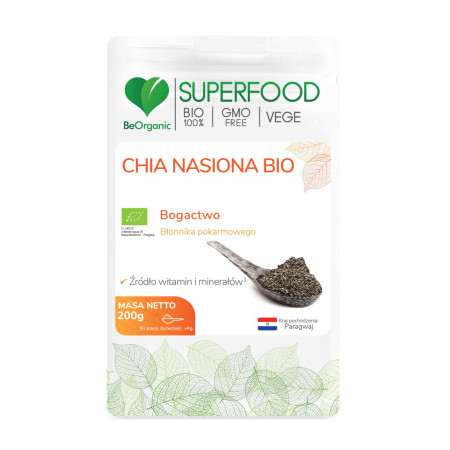 BeOrganic Chia Nasiona BIO 200g