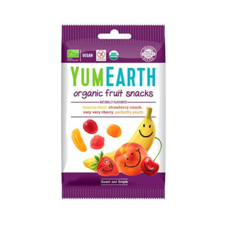 YumEarth Żelki Bez Żelatyny EKO (Fruit Snacks) 50g