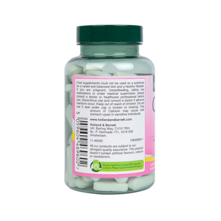 Holland & Barrett Calcium + Magnesium & Vitamin D 120 tabl.