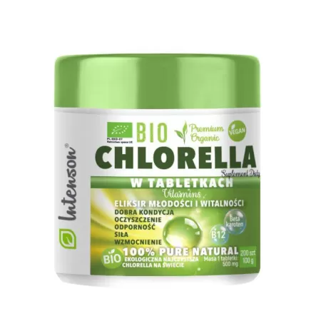 Intenson BIO Chlorella 500mg 200 tabl.