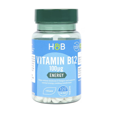 Holland & Barrett Vitamin B12 100ug 120 tabl.